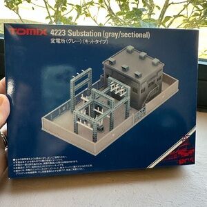 Tomix 4223 N-gauge model railway substation kit